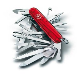 Victorinox Lommekniv - Swiss Champ Transparent