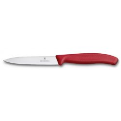 Victorinox Urtekniv m/lige blad, 10 cm rød