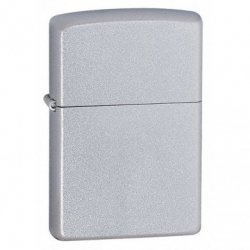 Zippo Lighter Satin Chrome