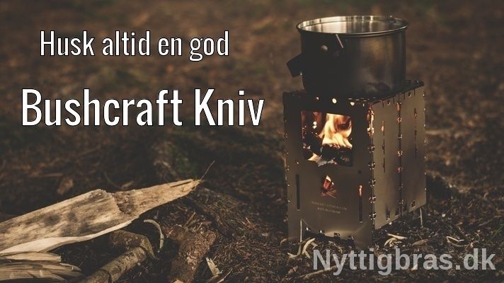 bushcraft knive og camping