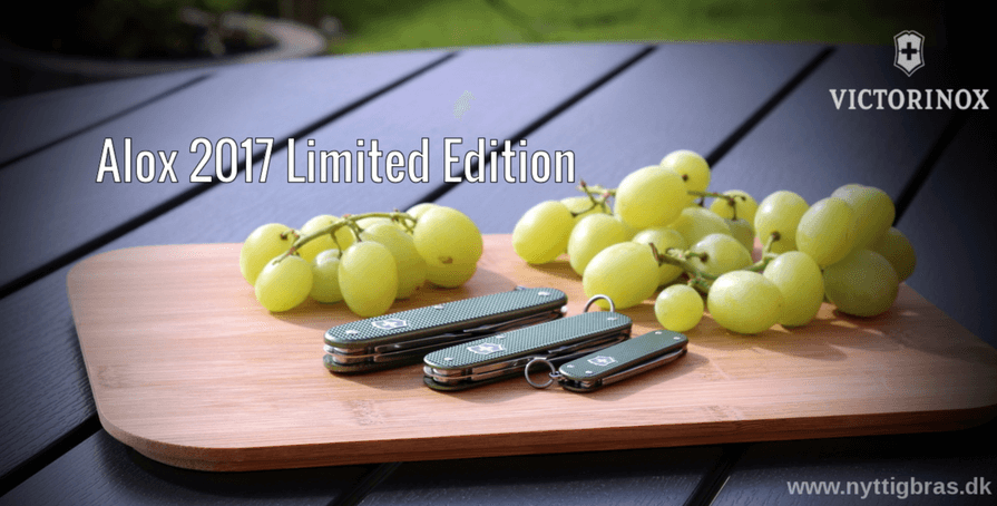 Knivsættet 'Victorinox Alox Limited Edition 2017 Dusty Olive Green'